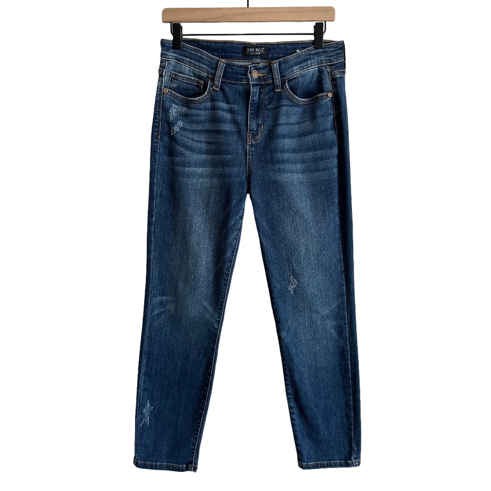 Judy Blue Everyday Essential Ranger Joe Relaxed Fit Jeans Dark Wash 82251 7 28
